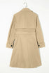 'Sagebloom' Buttoned Long Sleeve Trench Coat - Celes Fashion